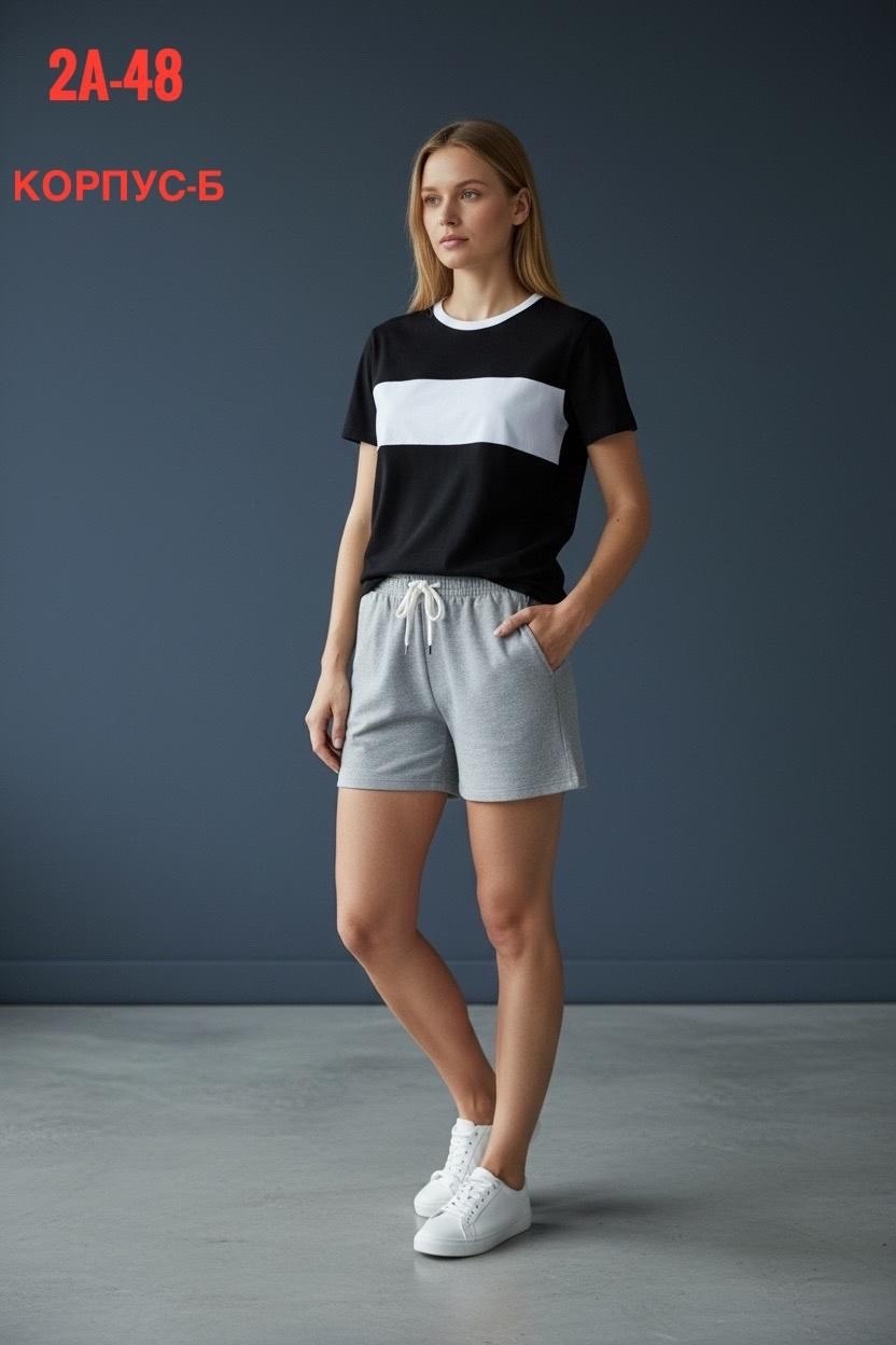 трикотажные шорты,повседневные шорты,шорты женские,костюм женский с шортами,шорты черные