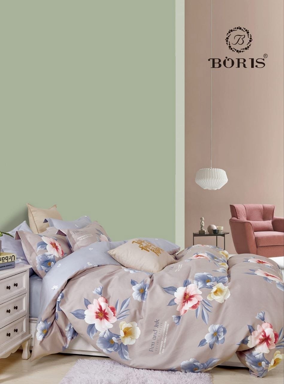 комплект постельного белья boris евро,комплект постельного белья boris евро сатин,комплект постельного белья,boris комплект постельного белья сатин евро наволочки 70x70 50x70,комплект постельного бель