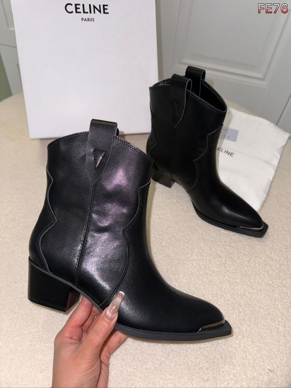 ботильоны казаки,,полусапоги казаки,ботильоны celine,казаки  женская