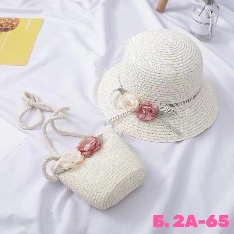 шляпа для девочки,шляпа соломенная для девочек,шляпы соломенные детские,детская соломенная шляпа с сумочкой,соломенная шляпа с сумочкой