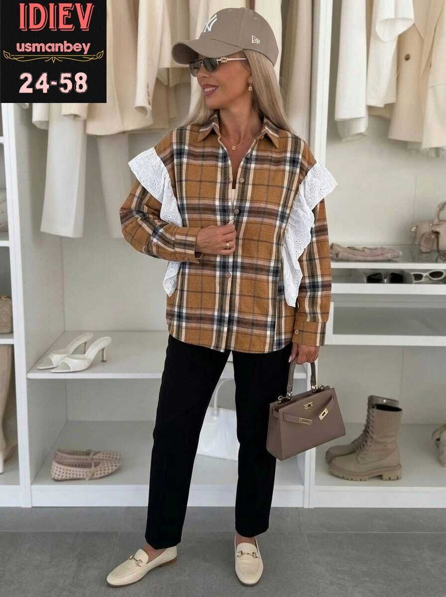 женская рубашка,женская рубашка в клетку,рубашка женская в клетку оверсайз,рубашка стильная,рубашка