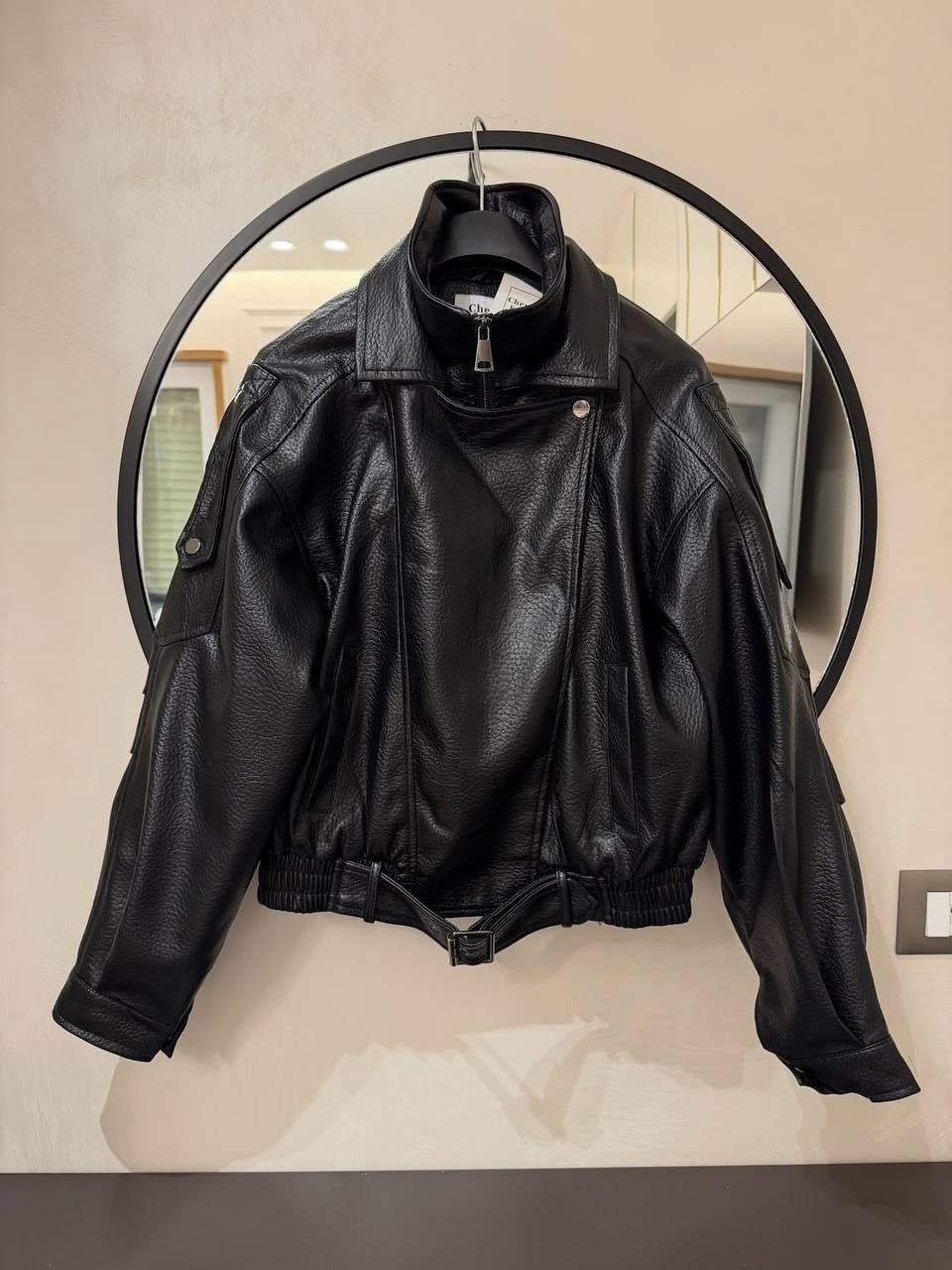 кожаная куртка,куртка-косуха из искусственной кожи оверсайз zarina,женская кожаная куртка,куртка-косуха из искусственной кожи оверсайз,женская куртка из искусственной кожи