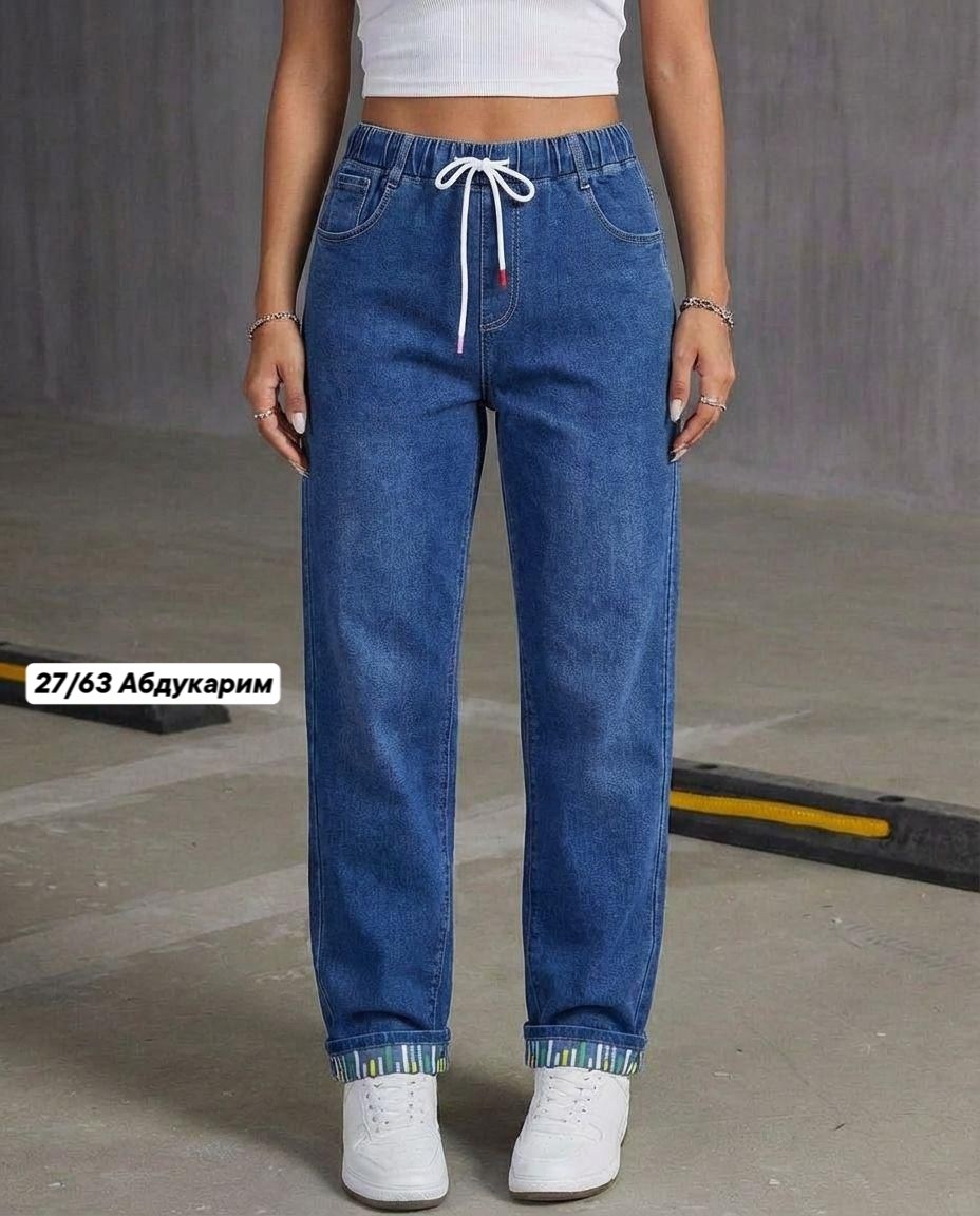 джинсы женские,джинсы женские на резинке,джинсы на резинке,женские джинсы бананы,джинсы