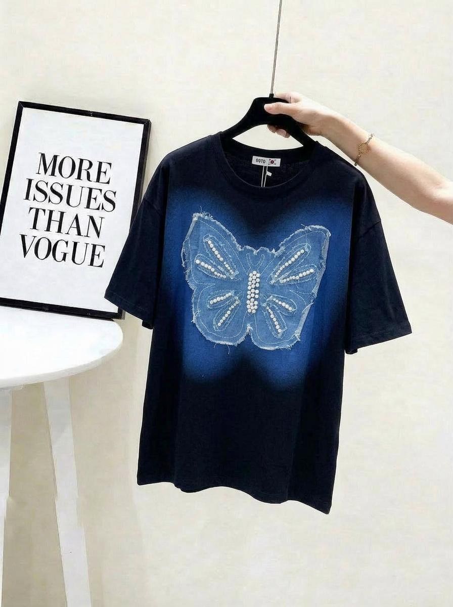 футболки женская,футболка с бабочками,футболки для женщин,женские футболки с принтом,летние футболки