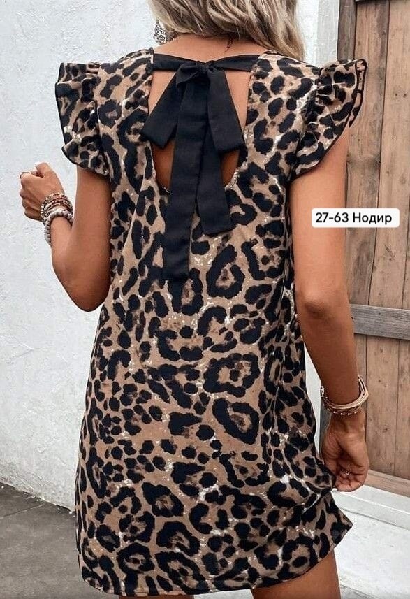 платье женской,платье с леопардовым принтом,платье женское леопардовое,платье летнее,платье женское леопард