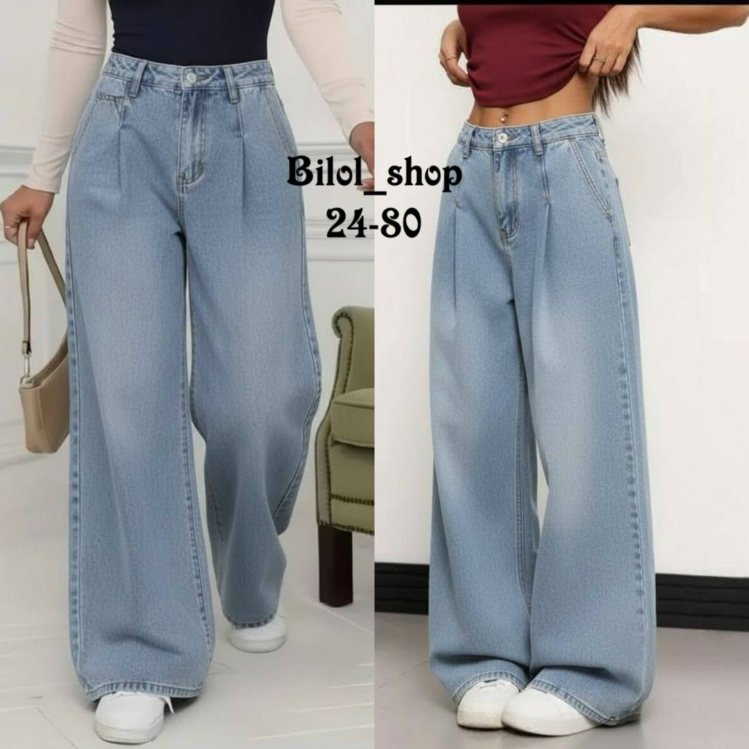 джинсы женские,джинсы палаццо,широкие джинсы,голубой джинсы широкие трубы клеш,джинсы женские широкие
