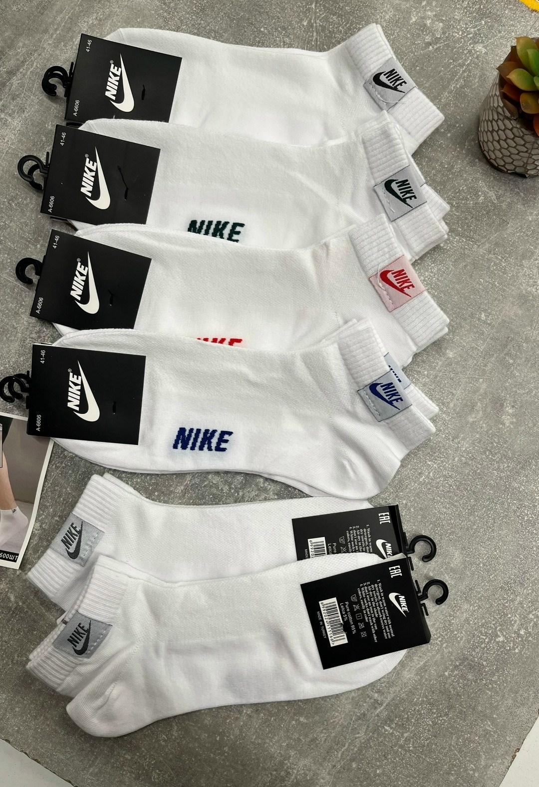 комплект носки мужские,мужские носки,носки спортивные,носки мужские 10 пар nike,носки короткие спортивные набор