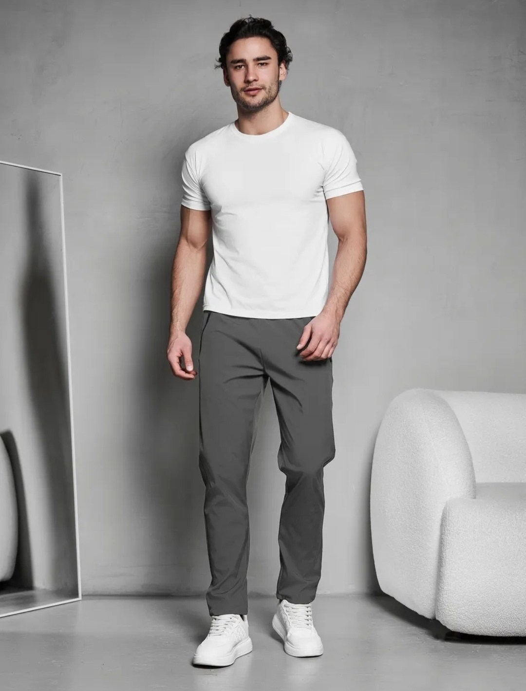 мужские брюки,брюки медицинские джоггеры,медицинские брюки мужские "комфорт м" графит,брюки медицинские мужские,брюки мужские серые