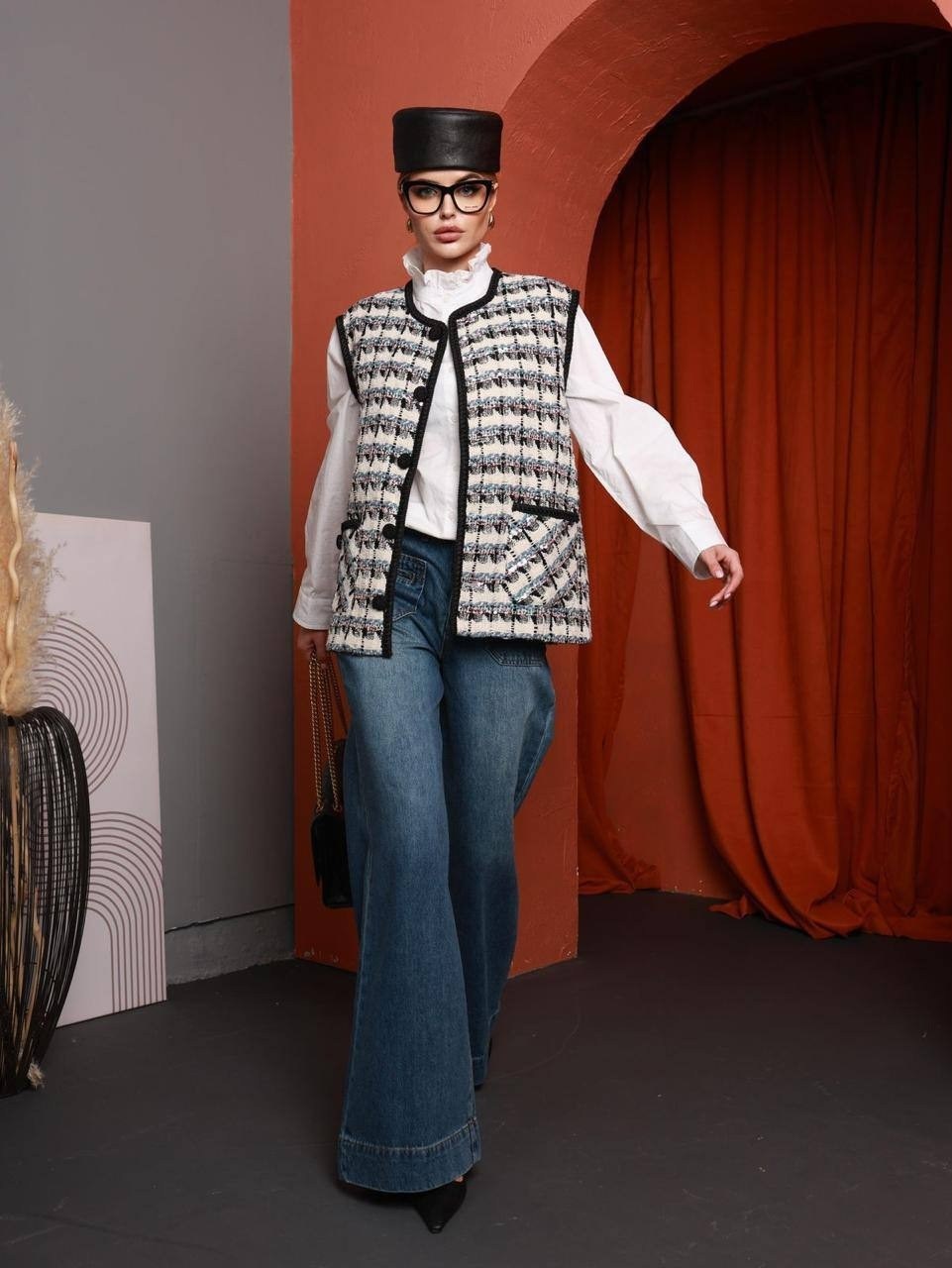 женские жилеты,о мода,жилет в стиле шанель,мода от кутюр