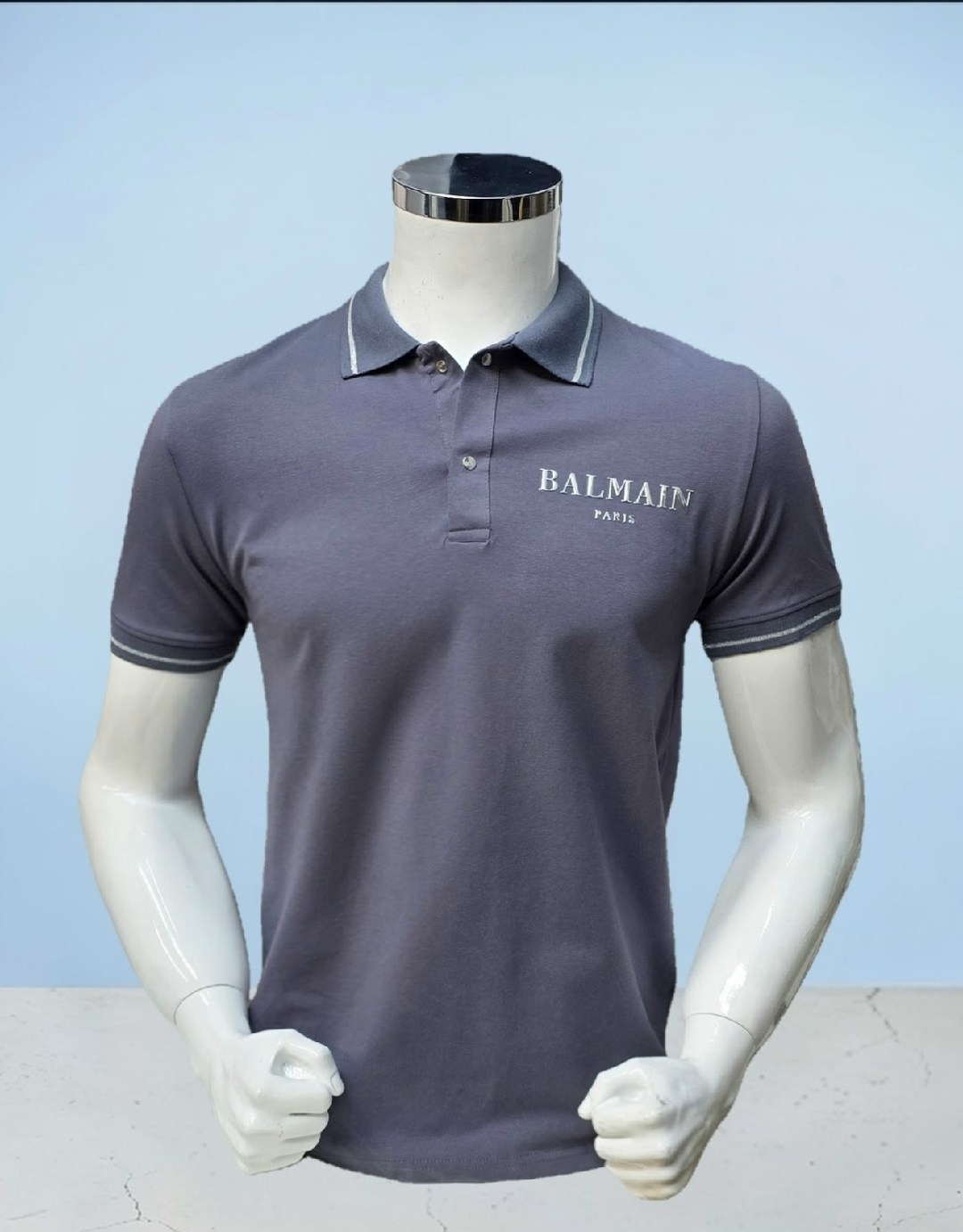 поло balmain,мужская мода,balmain paris,футболки мужские,мужская рубашка поло
