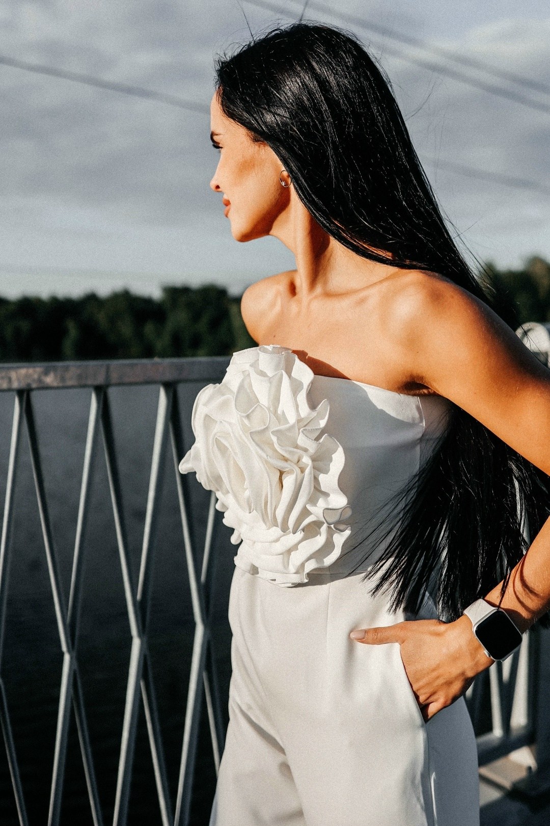 женские комбинезоны,платье невесты,свадебные костюмы для невесты,комбинезон,белый комбинезон