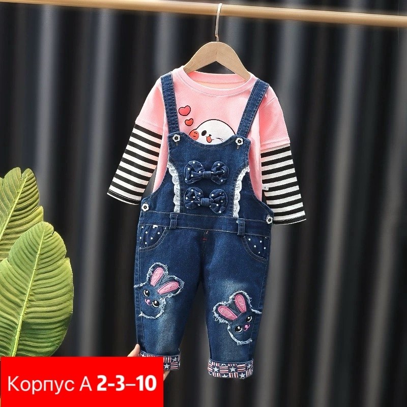 детский джинсовый комбинезон,джинсовый комбинезон для девочек,комбинезон джинсовый,джинсы комбинезон,детский джинсовый комбинезон diimuu