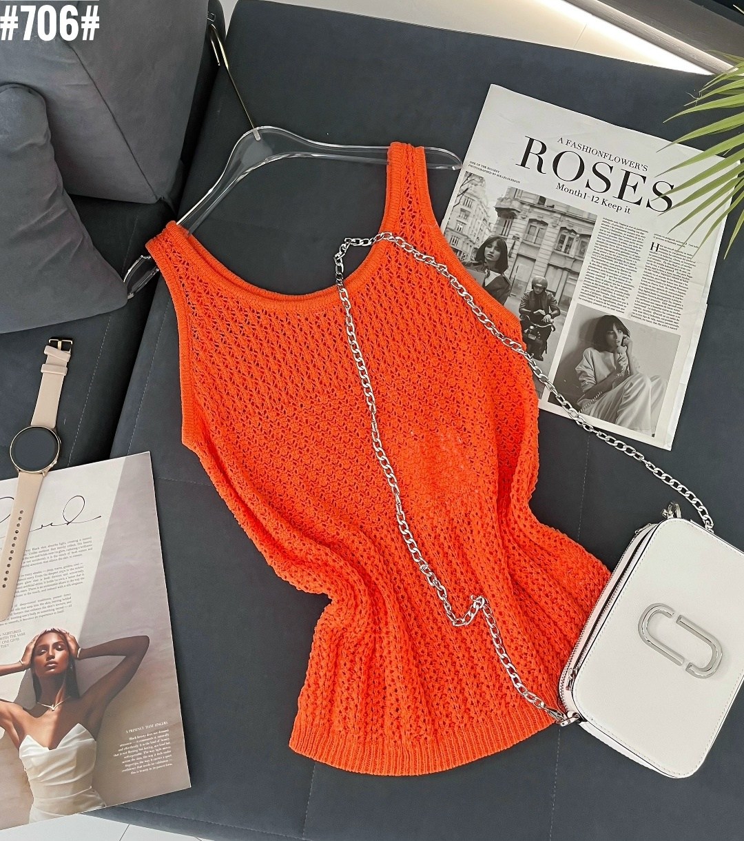 вязаные топы,вязаная майка,майка спицами,майка топы,топ женский