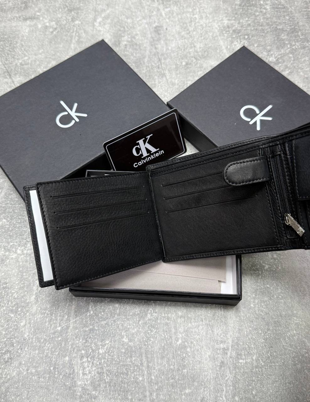 кожаный кошелек calvin klein,кошелек calvin klein,компактный кожаный кошелёк,портмоне calvin klein мужской,бумажник calvin klein 1746701