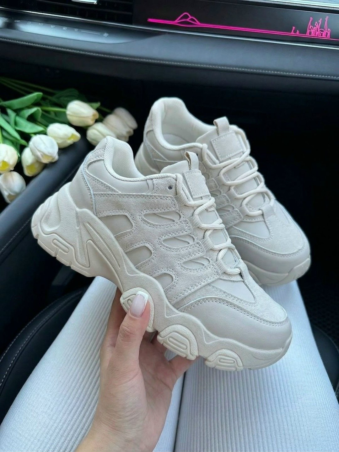 женские кроссовки,женские массивные кроссовки,бежевые кроссовки,кроссовки,кроссовки повседневные женские