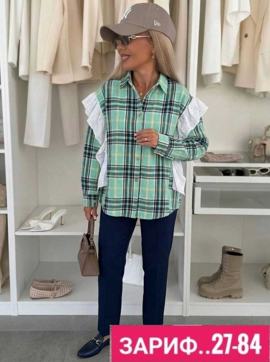 женская рубашка,рубашка стильная,женская рубашка в клетку,рубашка женская в клетку оверсайз,рубашка