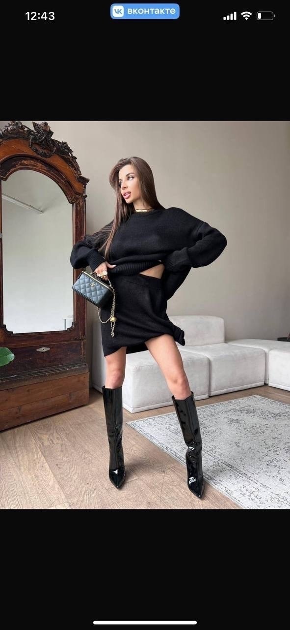 костюм двойка кашемир,костюм кашемир,стильные костюмы,вязаное платье,