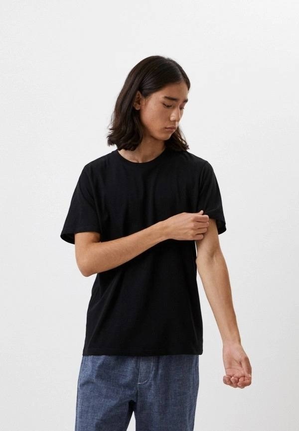 круглым вырезом uniqlo,короткими рукавами uniqlo,футболка с круглым вырезом uniqlo,футболка с круглым вырезом supima uniqlo,мужская мода