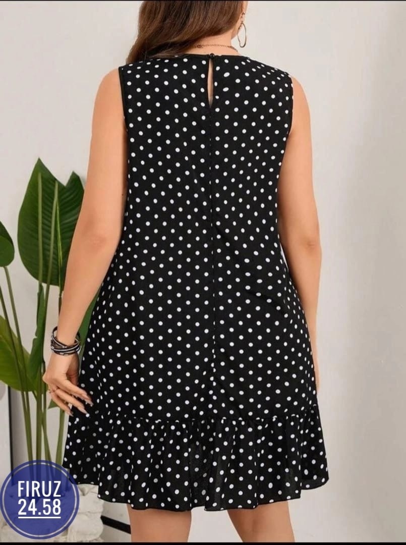 женское летнее платье больших размеров с,платье летнее женское,платье женское в горошек,летнее платье в горошек,платье женской