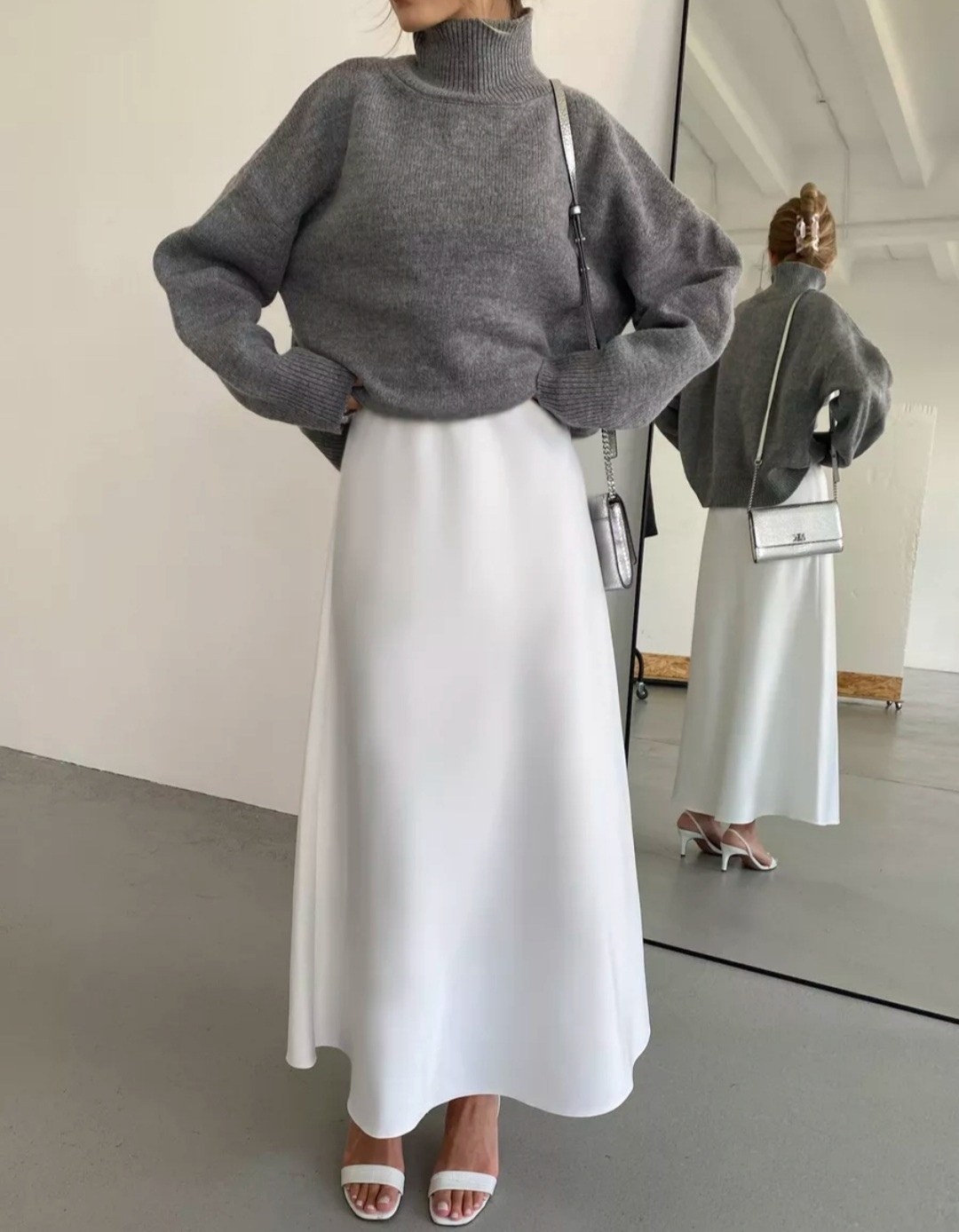 атласная юбка миди,атласная юбка,юбка атласная длинная alina assi цвет молочный,юбка атласная летняя длинная alina assi цвет молочный,юбка длинная