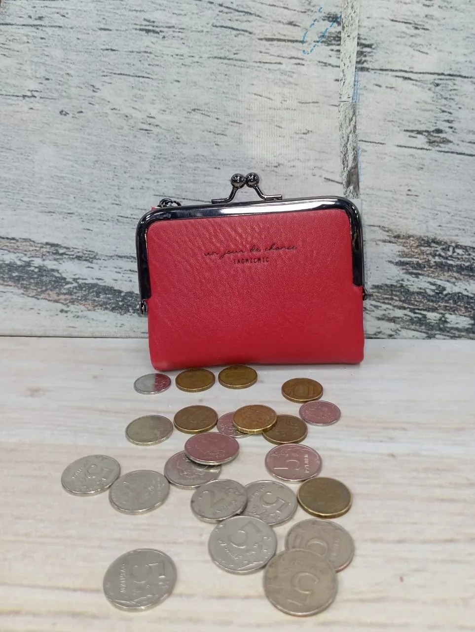 женские кошельки,красный женский кошелек,красный кошелек,классический женский кошелек из эко-кожи,женский маленький кошелёк
