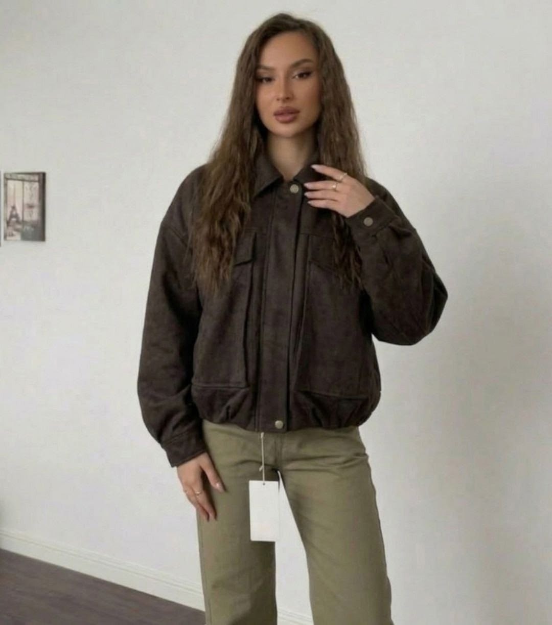 куртка-бомбер утепленная с замшевой фактурой befree,куртка замшевая бомбер оверсайз на осень,бомбер женская куртка,куртка бомбер,куртка бомбер замшевая оверсайз lofus