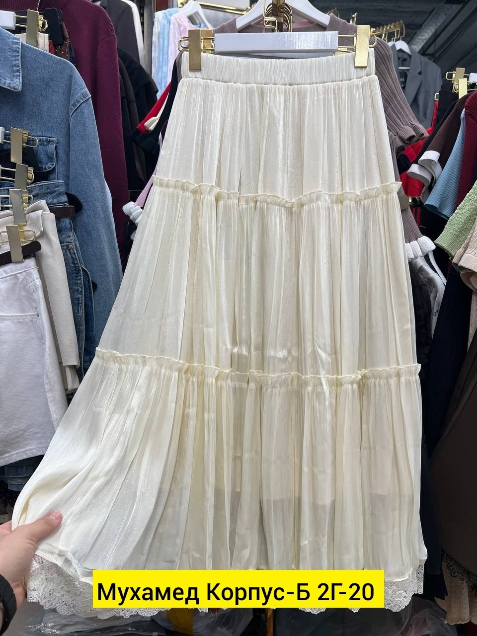 юбка,плиссированная юбка,юбка ярусная,шифоновая юбка,юбка средней длины