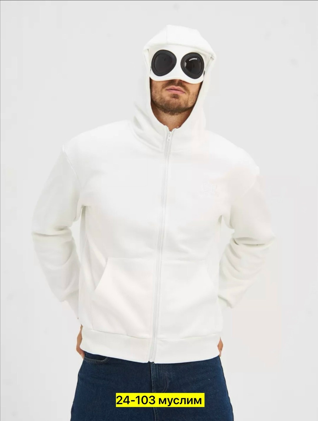 толстовка с фирменными линзами на капюшоне c.p. company,худи с линзами c.p. company,c.p. company мужская толстовка с фирменными линзами на капюшоне черныйцвет,сипи компани кофта с линзами