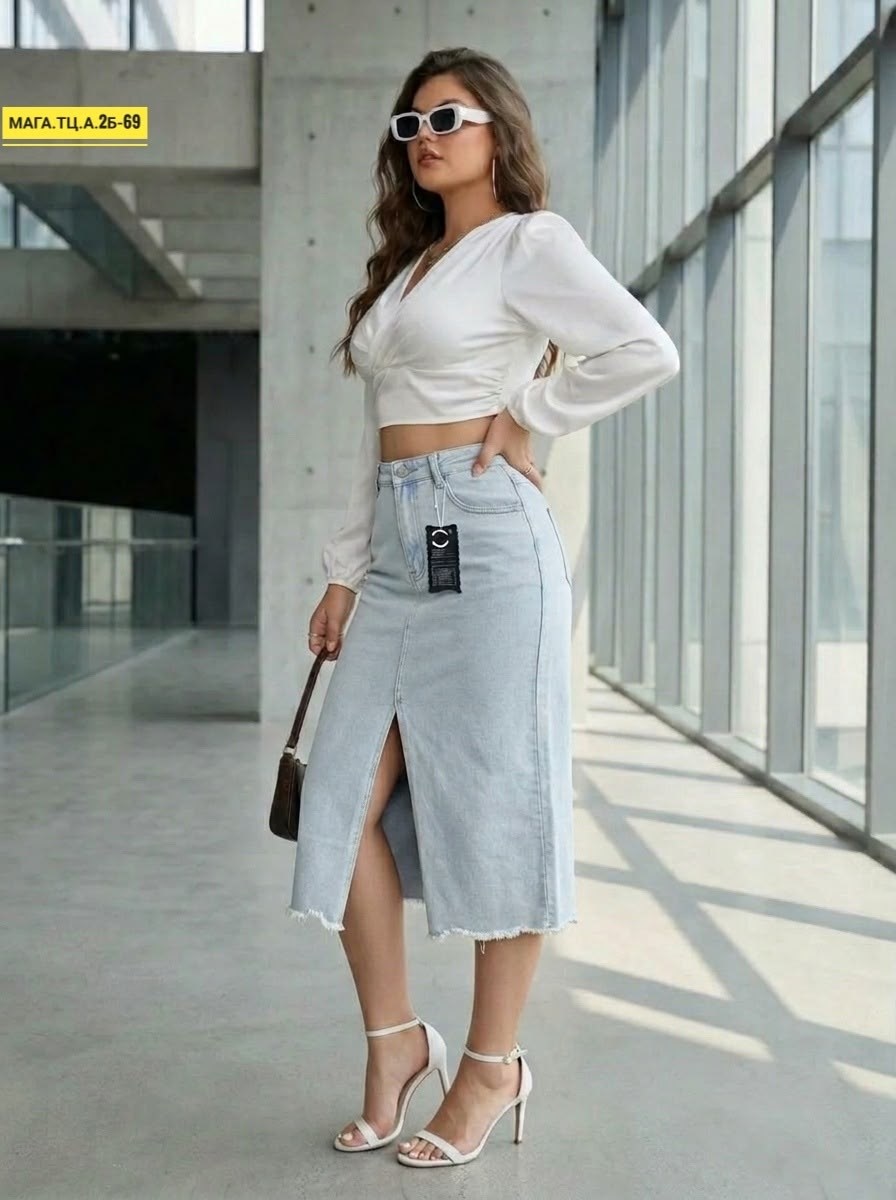 юбка джинсовая,джинсовая юбка длинная с разрезом спереди,юбка стильная,юбка с разрезом джинсовая,джинсовая юбка женская