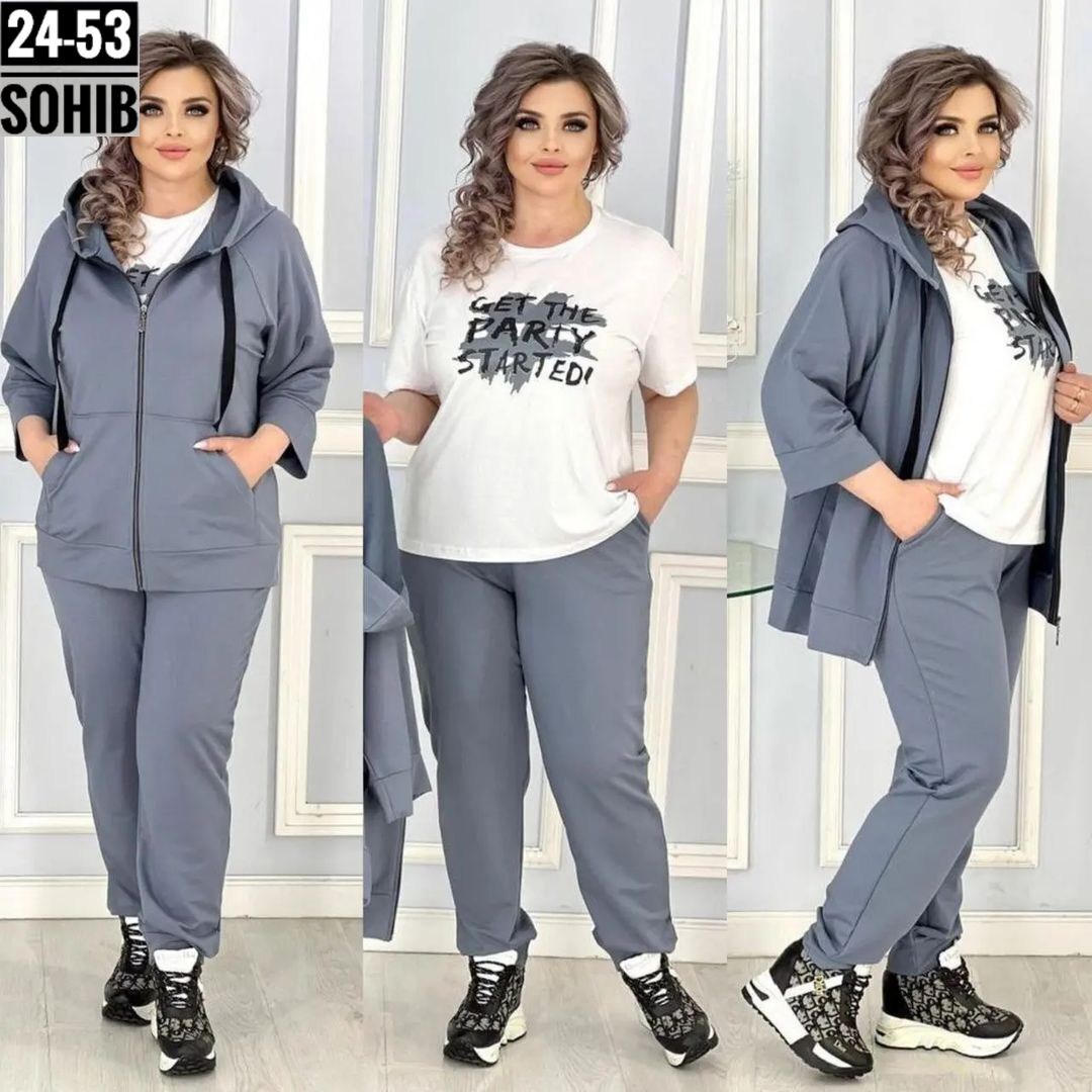 женский костюм тройка трикотаж,костюм женский,костюм женский тройка спортивный,cпортивный костюм больших размеров,костюм женский спортивный двойка