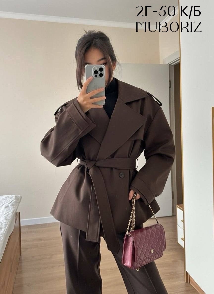 короткий тренч,женский тренч,тренч с поясом,плащ женский,тренч