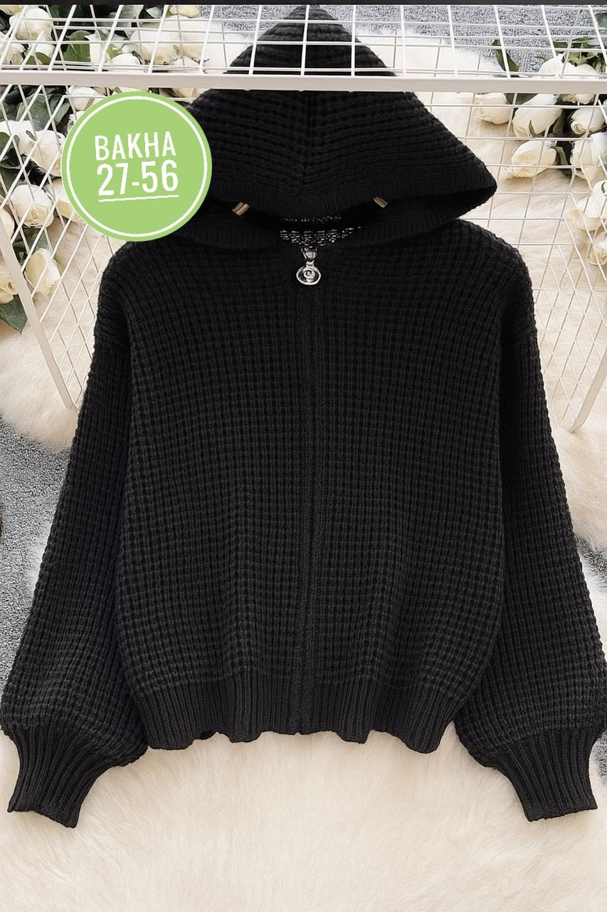 свитер кофта вязаная,свитера с капюшоном,вязаная кофта,вязаные свитера,модные свитера