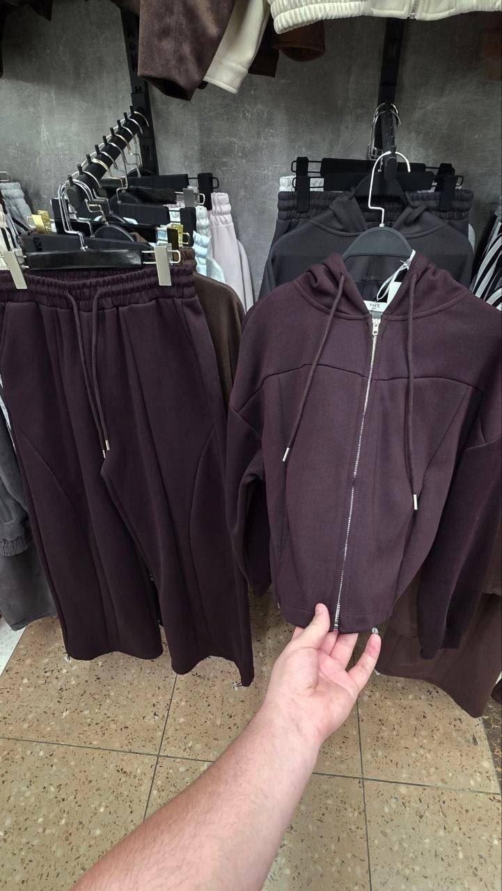 костюм коричневый,женский костюм,спортивные костюм,костюм на флисе,костюм женский спортивный