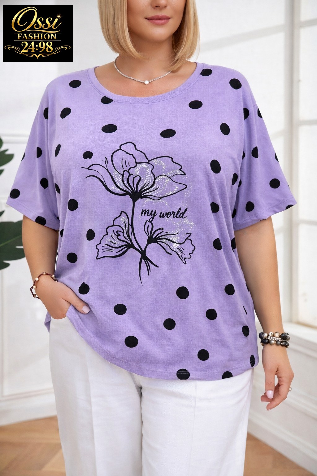 футболки женская,футболки для женщин,женская футболка больших размеров,одежда для женщин,блузка в горох