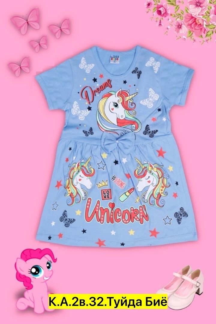 платья детские,для девочек платья,платья детские для девочек,платье единорога для девочек,детская платье