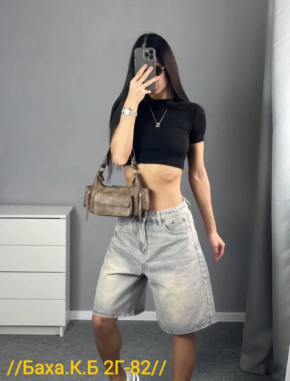 шорты y2k бермуды багги джинсовые juliche 237277070,шорты джинсовые женские,женские шорты,шорты бриджи,шорты джинс