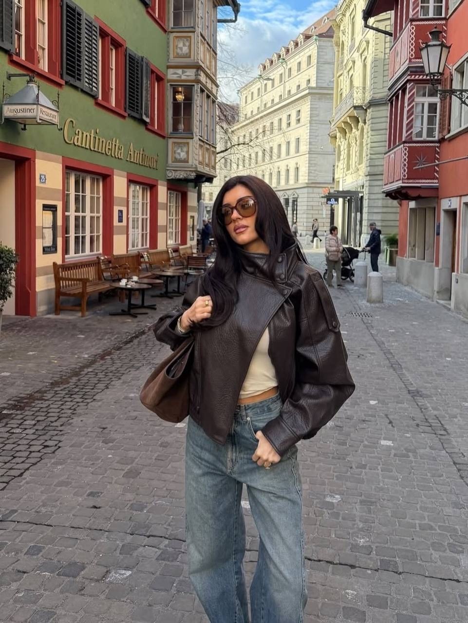 женская кожаная куртка,кожаная куртка,модные кожаные куртки,куртка из искусственной кожи,кожаная куртка оверсайз