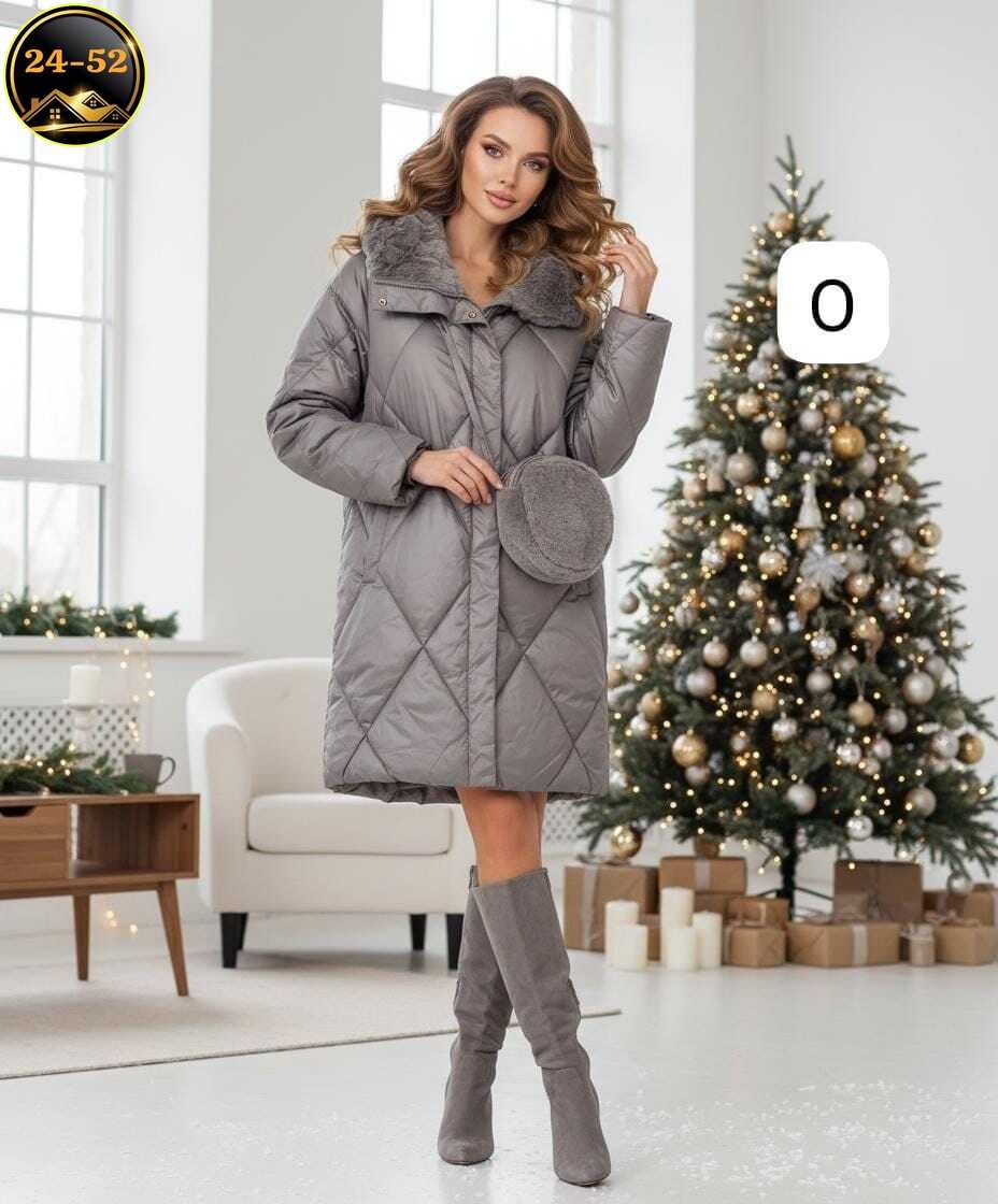 пальто стеганое зимнее cosas caliente,зимняя куртка,стеганое зимнее пальто,пуховик женский 48-50,пальто зимнее стёганное длинное с капюшоном dinasta