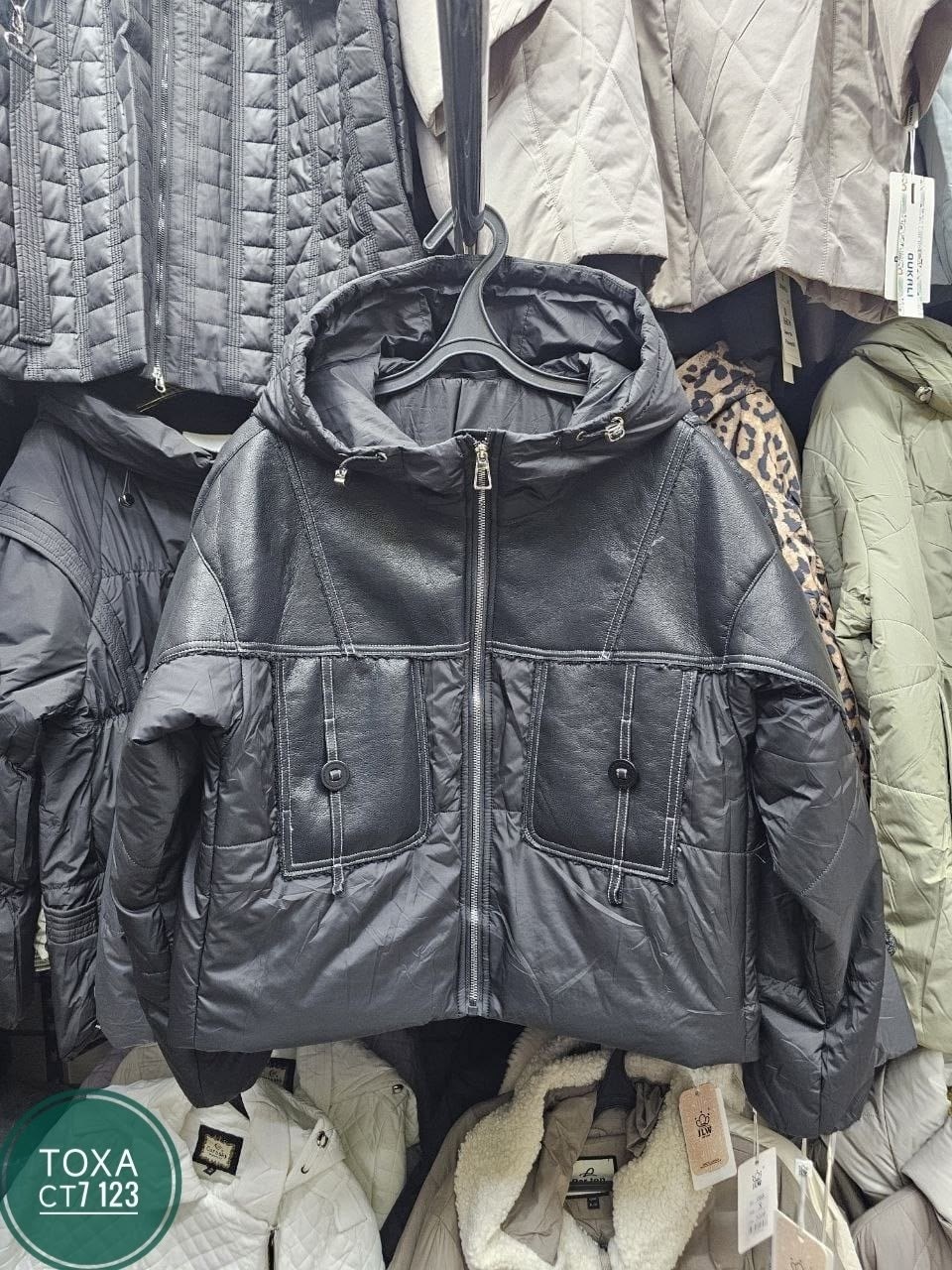 куртка женская,демисезонные куртки,куртка женская демисезонная,куртка женская 363 черная 56 ru,куртка