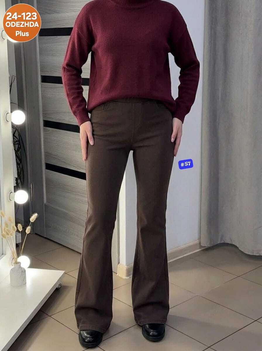 женские брюки клеш,брюки коричневые микровельвет shinelbrend,брюки женские,брюки клеш,вельветовые брюки женские