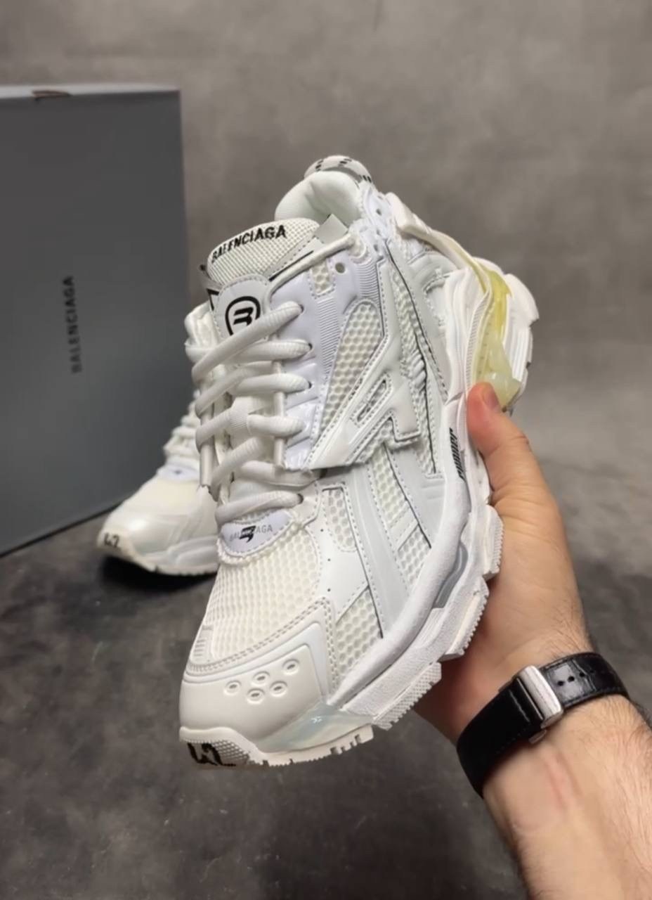кроссовки balenciaga,balenciaga кроссовки runner,кроссовки balenciaga runner sneaker 'white' 2026,balenciaga runner sneaker white 2026,кроссовки balenciaga runner sneaker high white