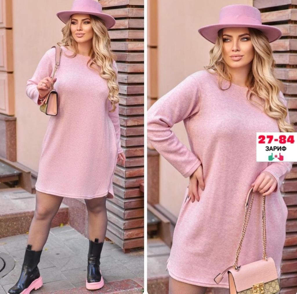 трикотажное платье туника,платье из ангоры,платье женское теплое,туника стильная,туника теплая платье