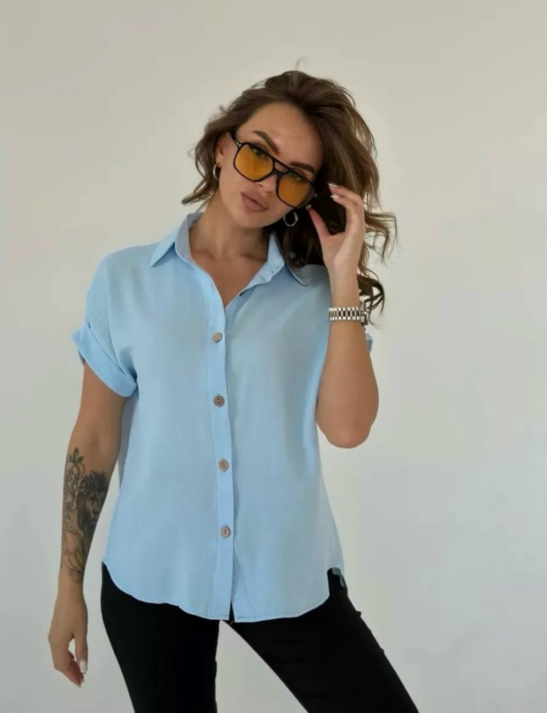 рубашка летняя женская,рубашка женская летняя с коротким рукавом,блузка женская,стильная блузка,блузка рубашка офисная нарядная