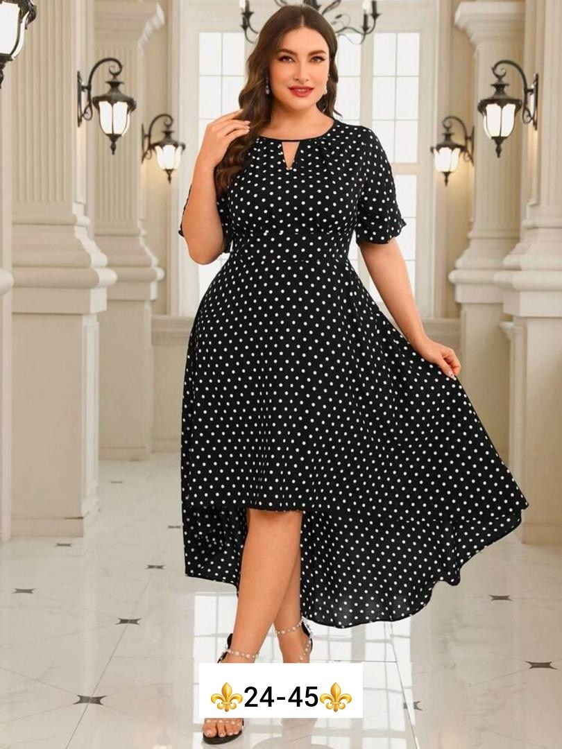 платье больших размеров,платье в горошек для полных,платья женские больших размеров,платье больших размеров повседневное,женское платье большого размера