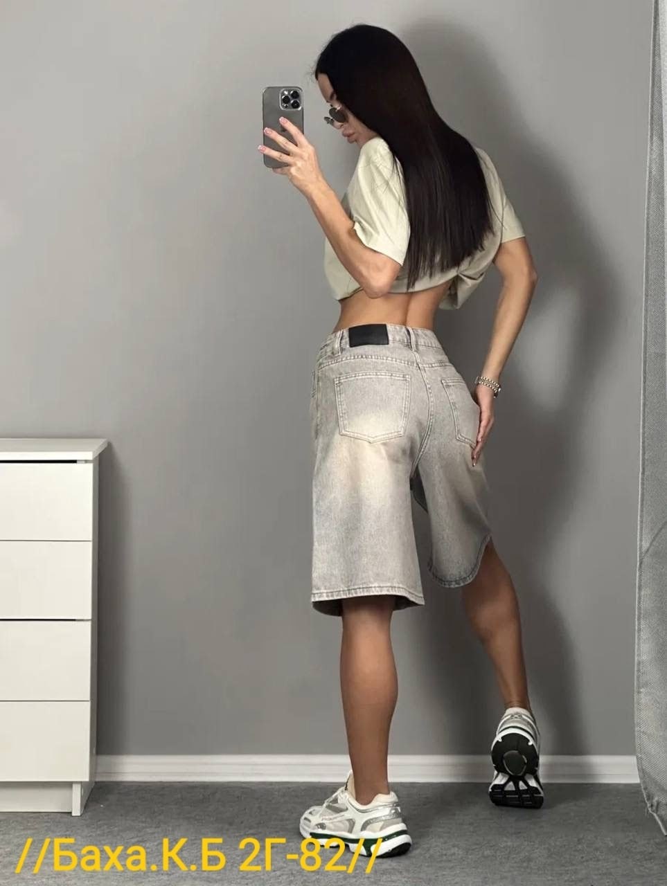 шорты y2k бермуды багги джинсовые juliche 237277070,шорты джинсовые женские,женские шорты,шорты бриджи,шорты джинс