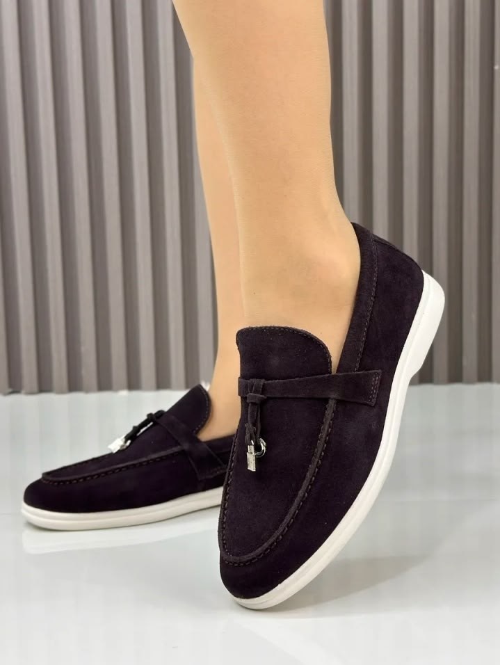 лоферы из натуральной замши loro piana,лоферы женская loro piana,замшевые лоферы loro piana,лоферы натуральная замша loro piana,