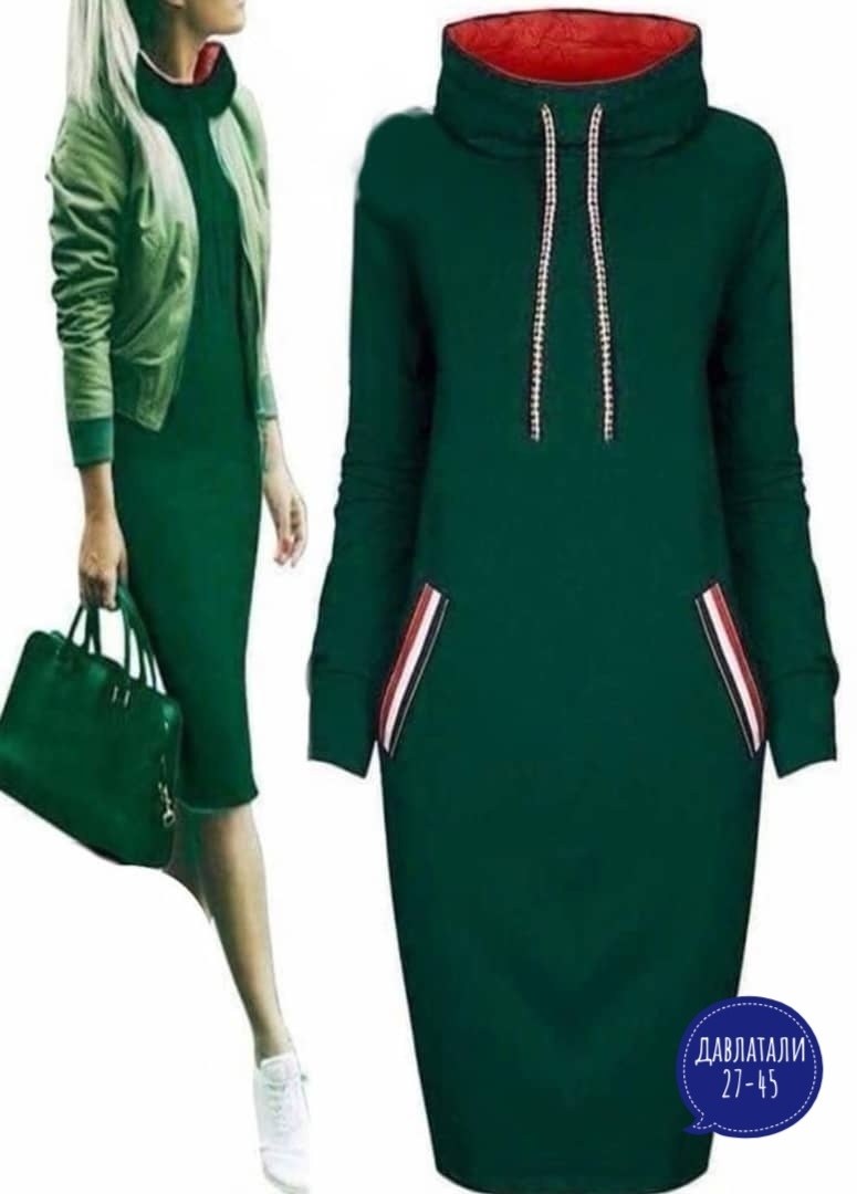 платья с капюшоном,платье с высоким воротником,платье толстовка,платье толстовка с длинным рукавом,тёплое платье с длинными рукавами