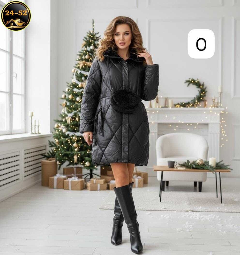 пальто стеганое зимнее cosas caliente,зимняя куртка,стеганое зимнее пальто,пуховик женский 48-50,пальто зимнее стёганное длинное с капюшоном dinasta