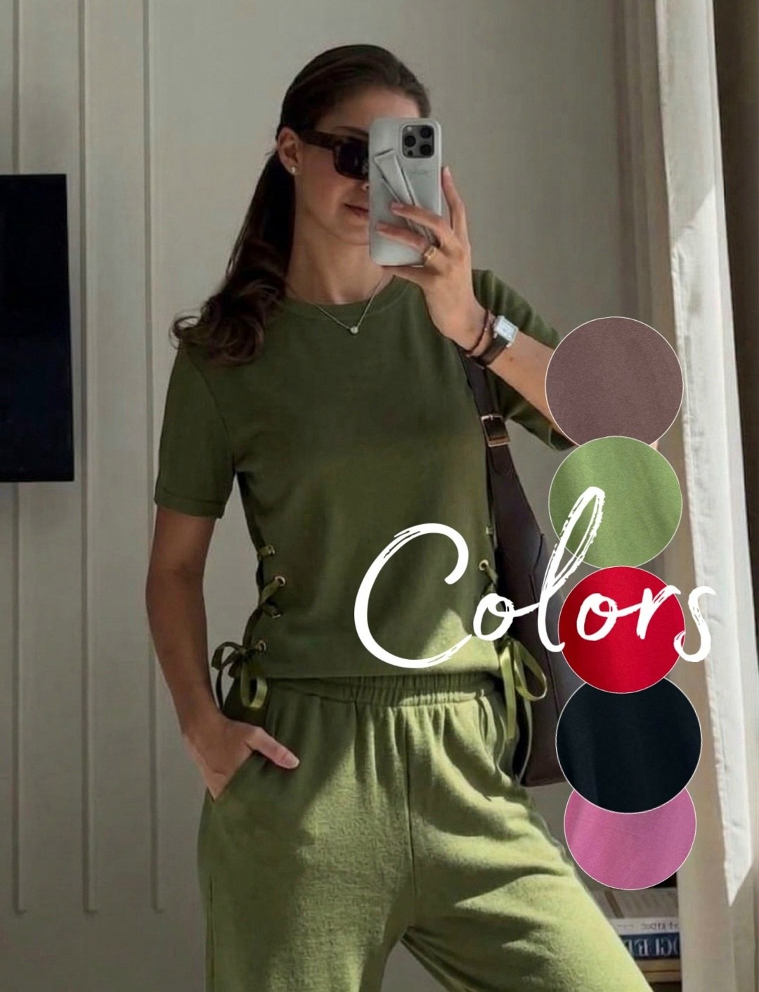 брюки палаццо зеленые,брючный костюм женский,костюм женский,костюм стильный,