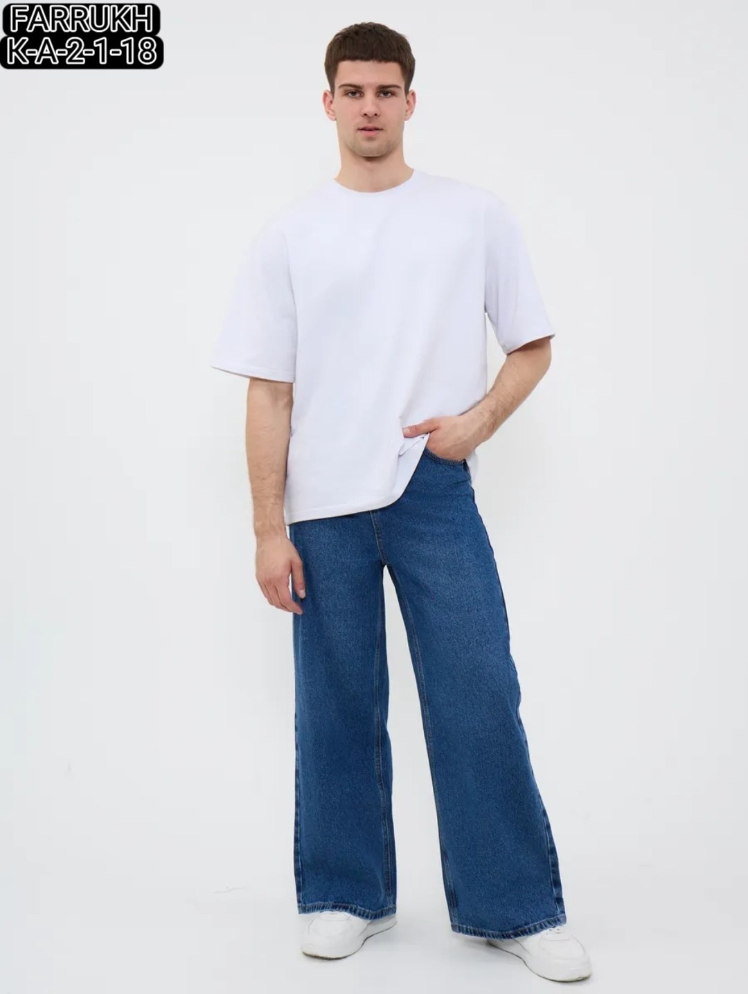 джинсы мужские,белая футболка мужская,футболка базовая мужская,джинсы свободного кроя,джинсы широкие